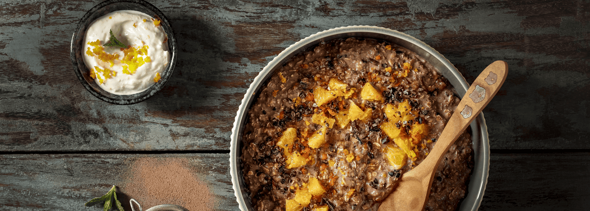 #HELLOCACAO: Chocolatey Porridge with an Orange Kick