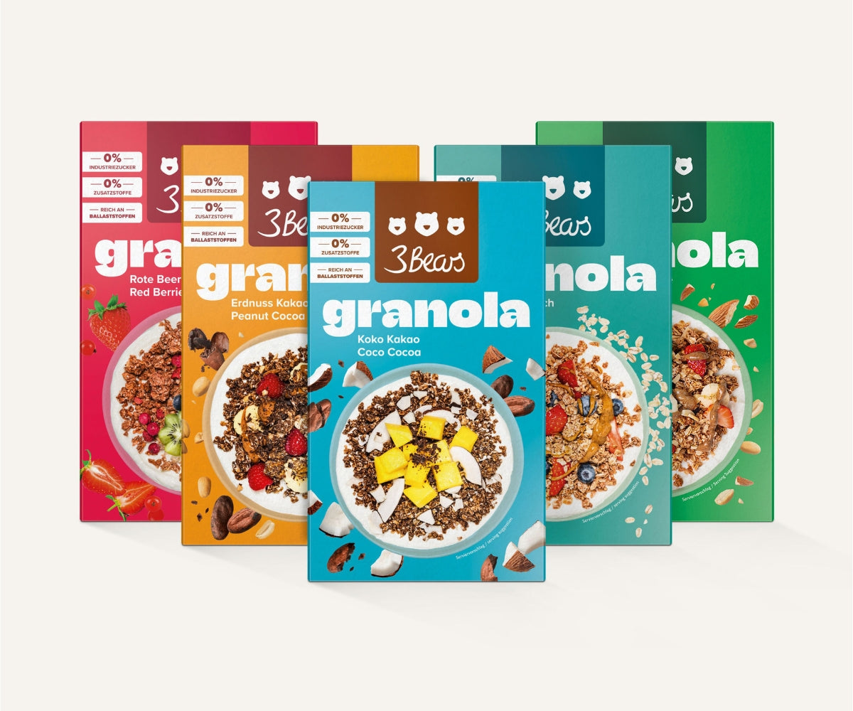 Granola-Set Neue Rezeptur Roasted Nuts