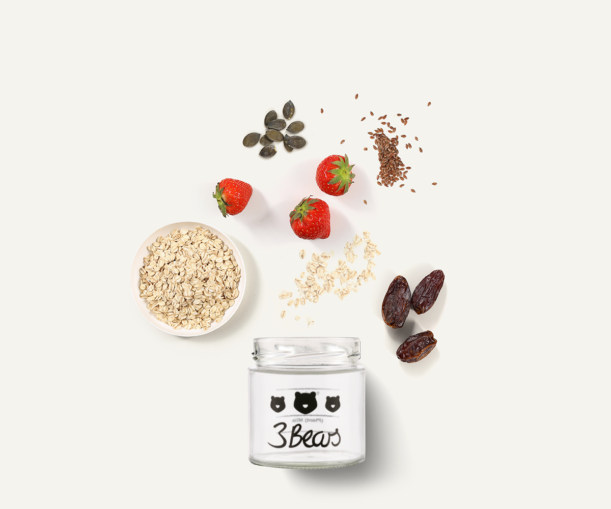 Overnight Oats – Zomerse Aardbei