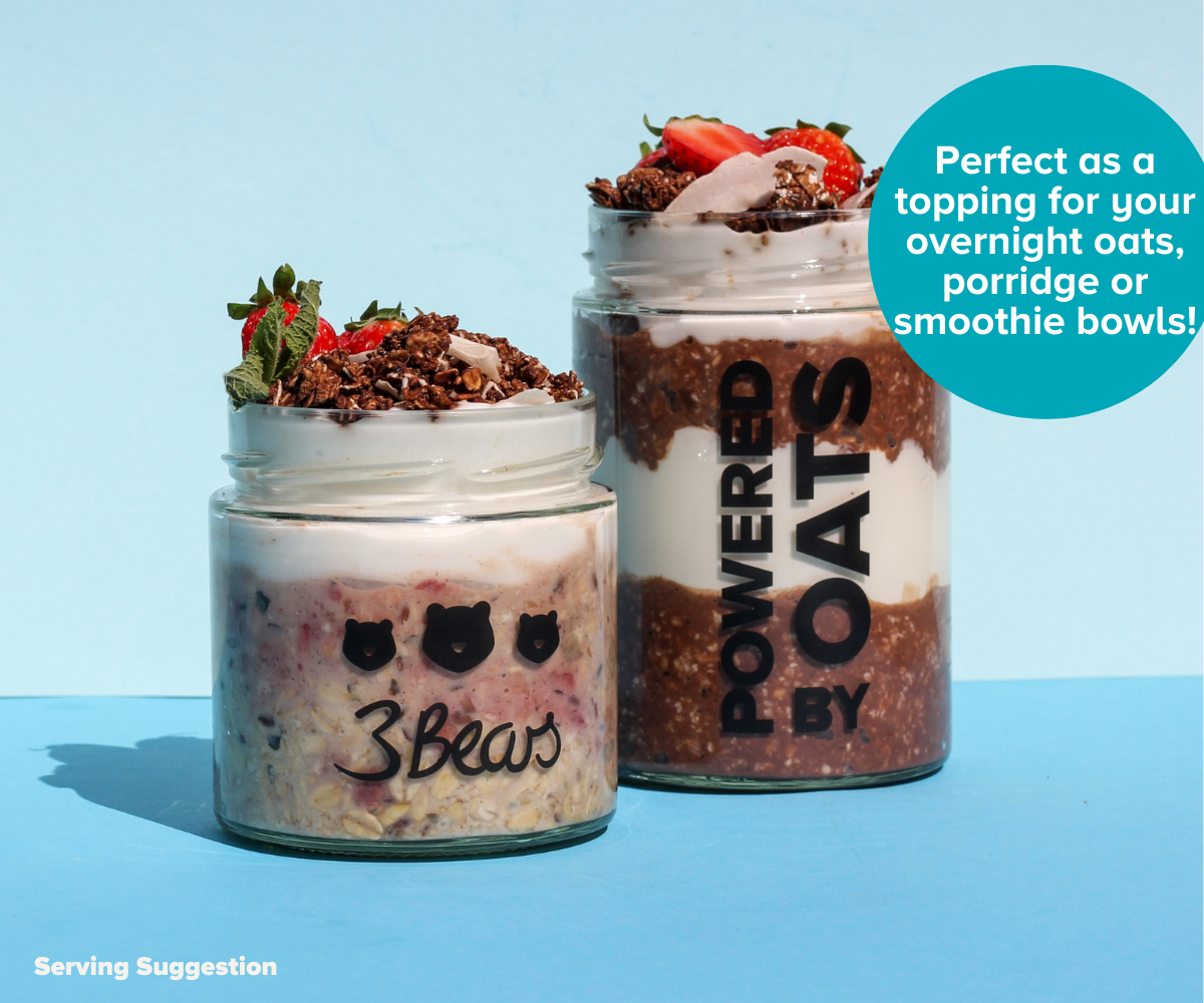 Granola Set Serving Suggestion Topping