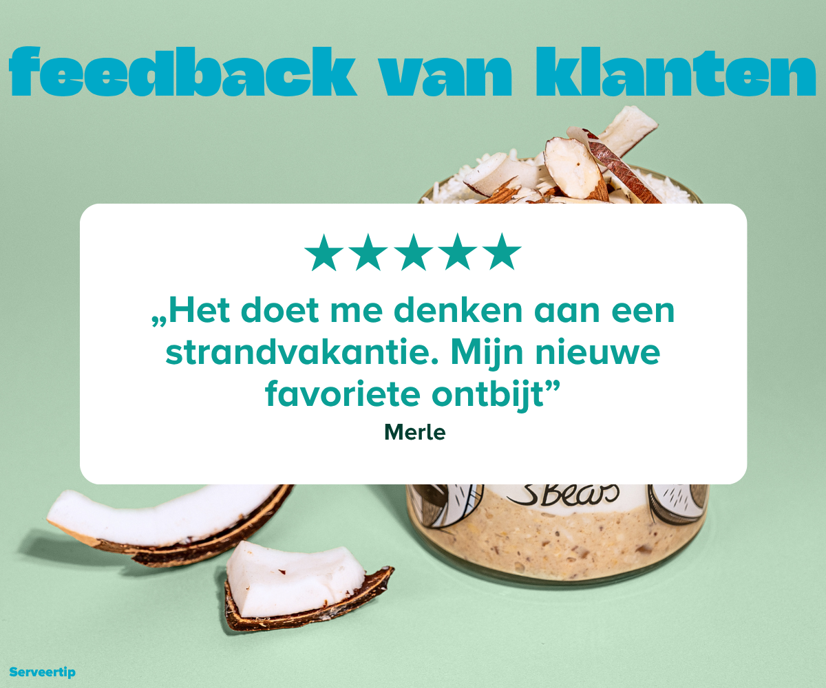 Kundenfeedback Overnight Oats Coconut Bliss