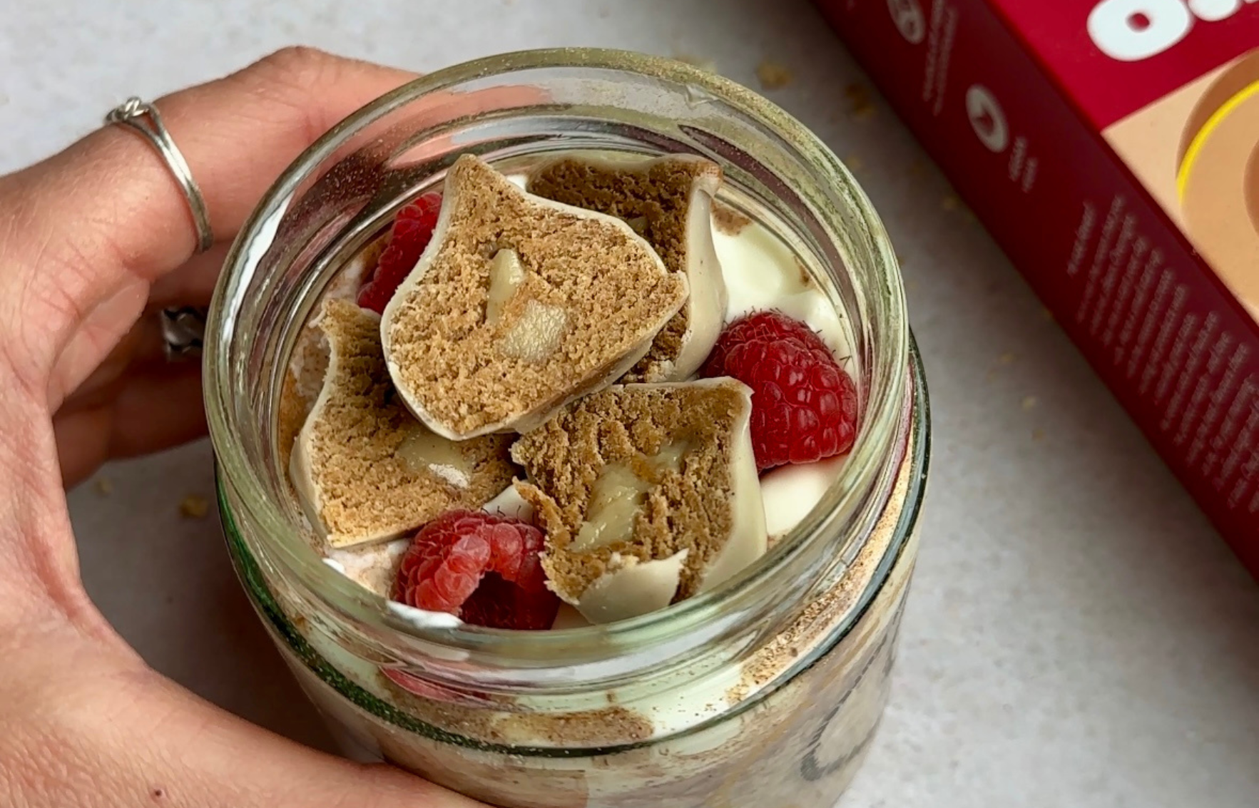 Double Cinnamon Roll Overnight Oats