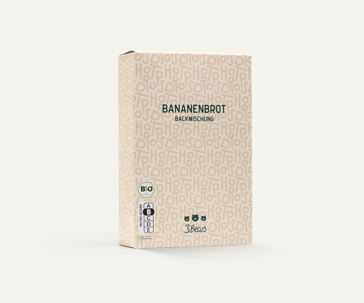 Bio Backmischung – Bananenbrot