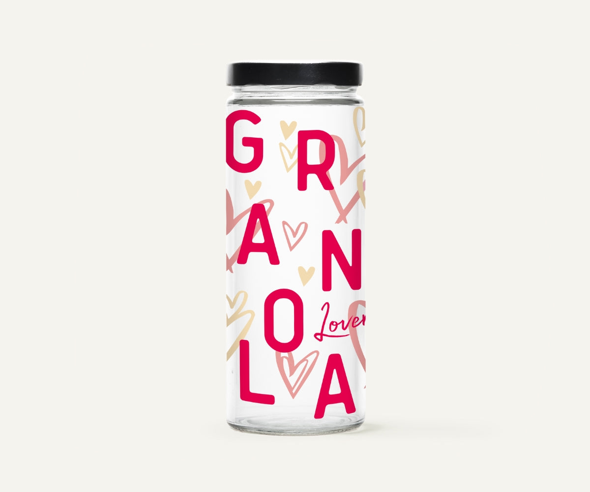 Granola voorraadpot – Sarah Harrison Edition Roze