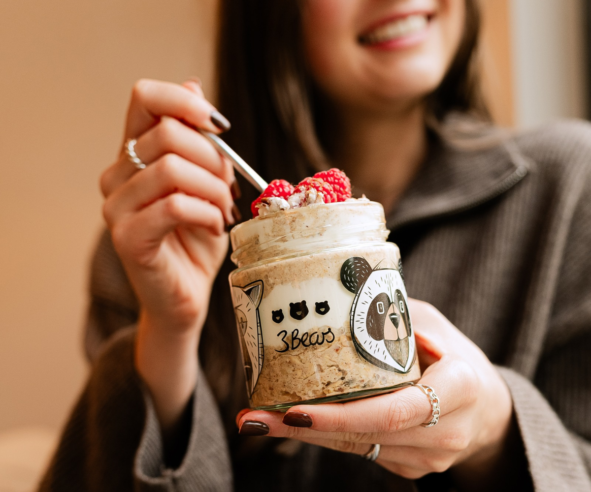 Overnight Oats Glas – Community Edition