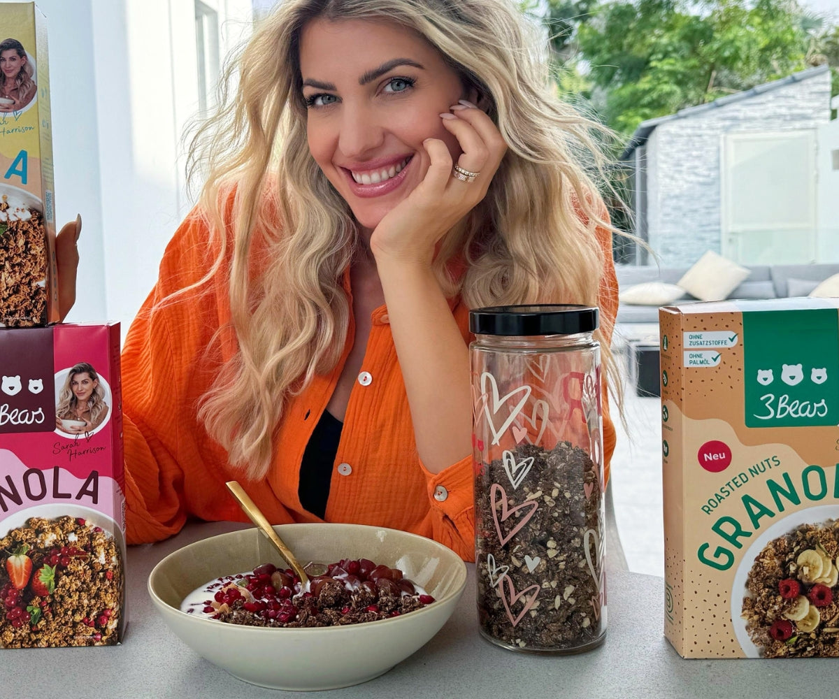 Granola voorraadpot – Sarah Harrison Edition Roze