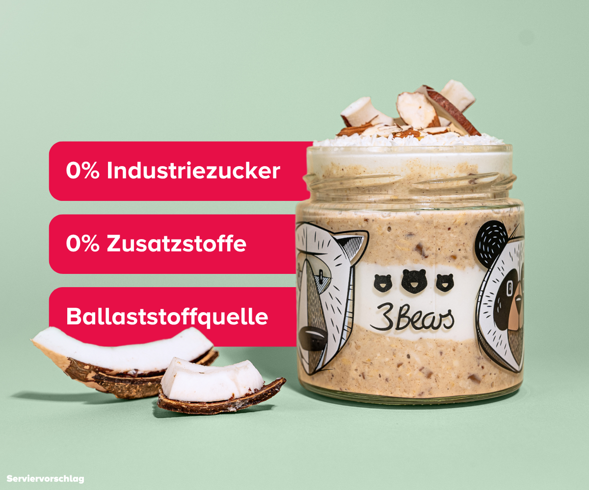 Overnight Oats Coconut Bliss Vorteile 