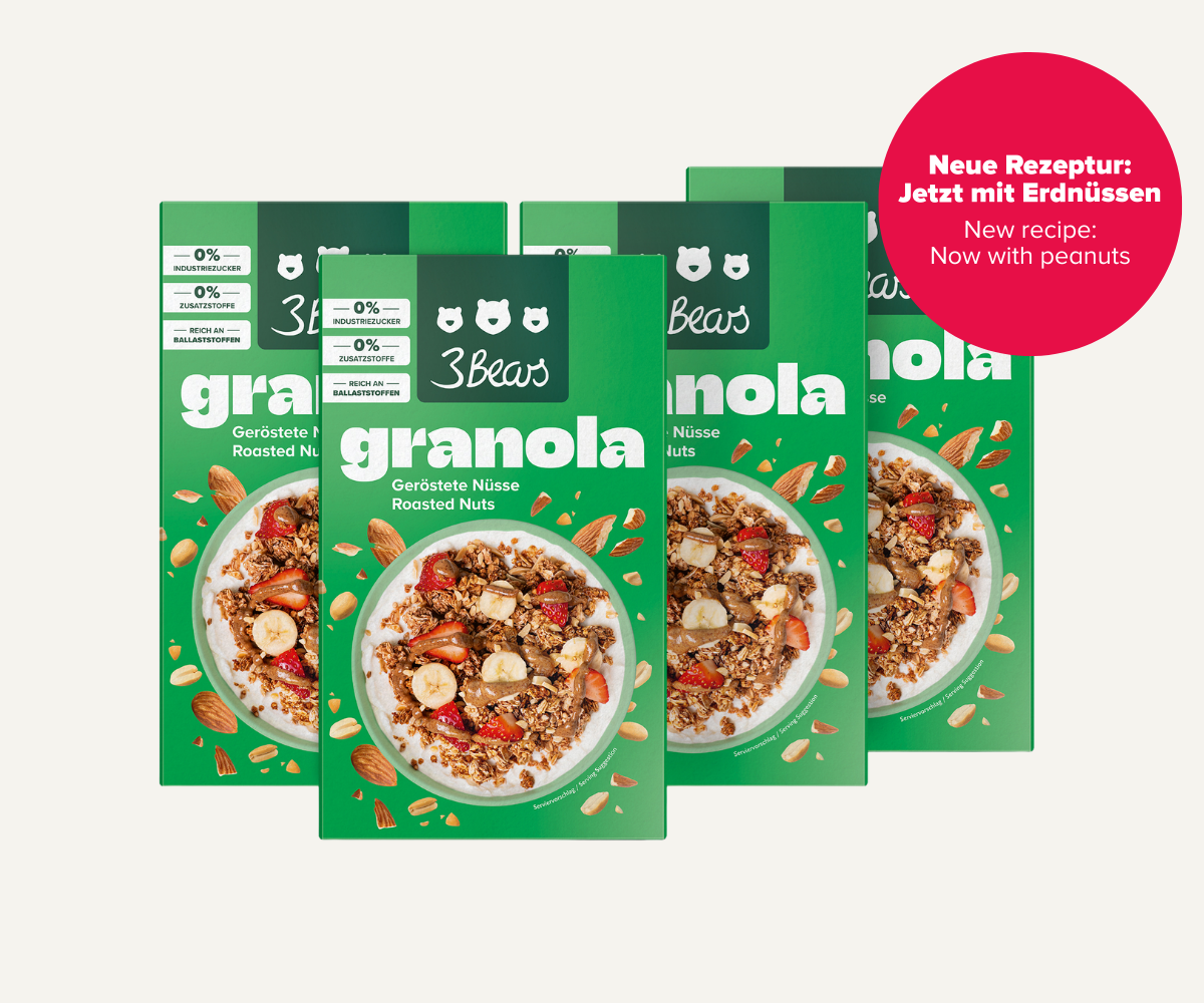 4er Vorteilsset Granola Roasted Nuts
