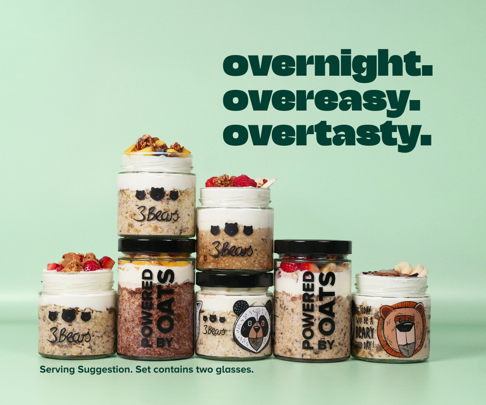Overnight Oats Meal Prep-Set – Maxi | 3Bears