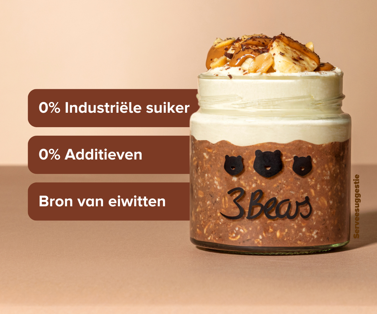 Overnight Oats Peanut Brownie 