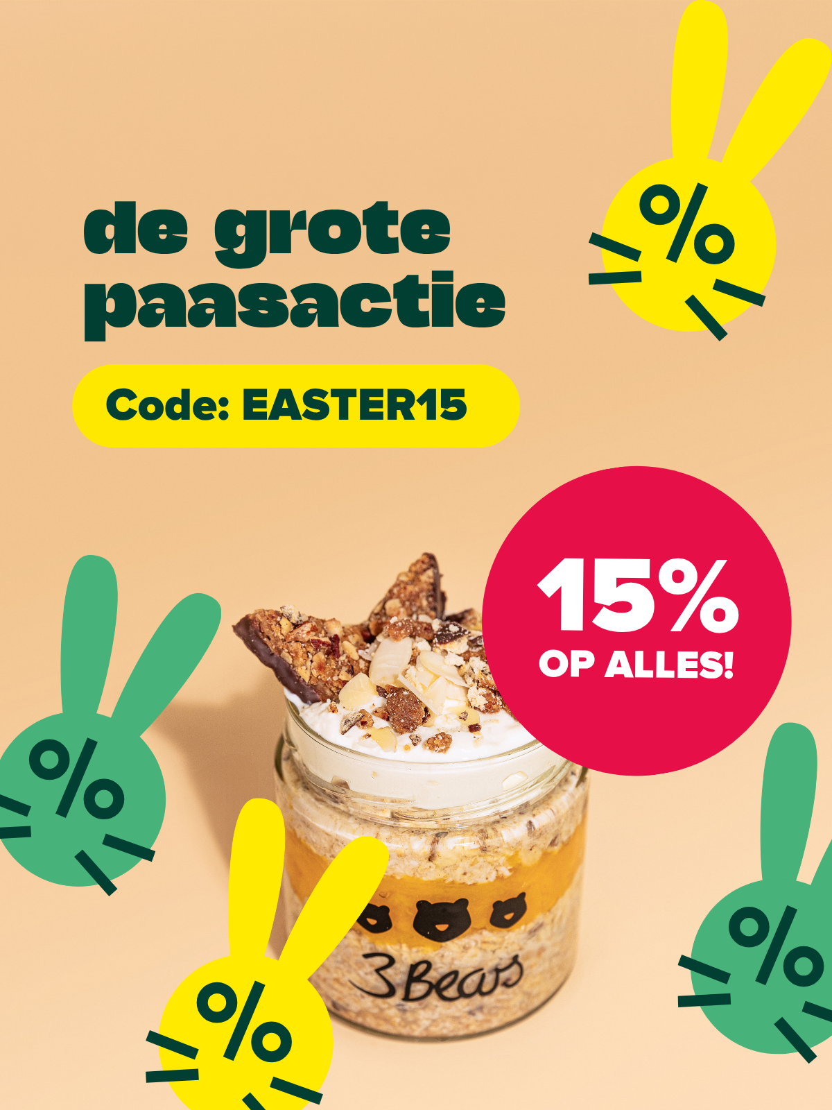 Da grote Passactie - Code: EASTER15